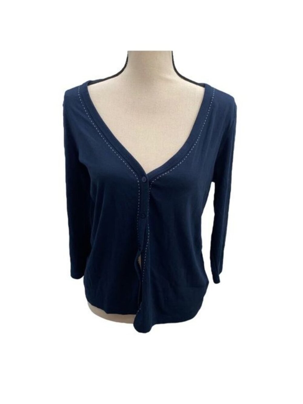 Talbots Medium blue light cardigan